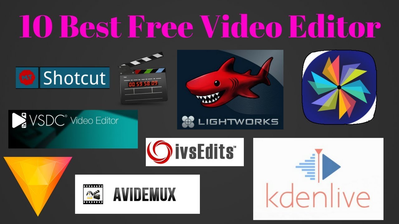 top ten video editing software for mac